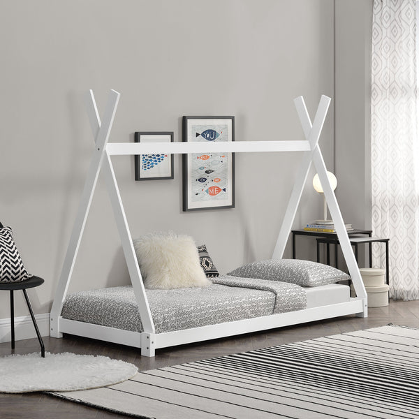 Culla Casa Legno Bettenhaus Hausbett Bambini Letto Con Materasso – Vicco