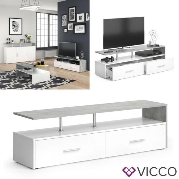 VICCO TV Credenza bassa NOVELLI 155 cm Credenza Armadio per tv Tavolin –  Vicco