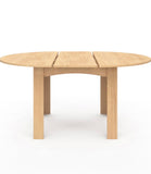 Tavolo da pranzo rotondo allungabile 4-8 persone piano effetto faggio nero 120-160cm