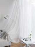 Tenda con pannello singolo in tulle semplice