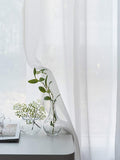 Tenda con pannello singolo in tulle semplice