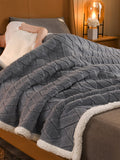 Coperta in pile monocolore
