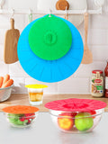 Coperchio per alimenti colore casuale silicone