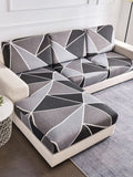 Fodera per cuscino del divano per casa Con motivo geo divano Cuscino di seduta moderno