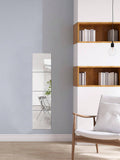 Adesivo da parete a specchio decorativo minimalista tinta unita quadrato per casa