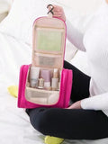 Borsa da toeletta a sospensione, borsa da viaggio organizzatore cosmetico,