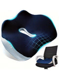 Cuscino Sedile In Memory Foam Per Sedia Da Scrivania, Cuscini Per Sedia Da Ufficio 3d Antiscivolo Per Il Sollievo Della Pressione