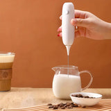 Frullatore A Latte Mini A Batteria, Frusta Per Caffè Schiuma Di Latte Portatile