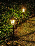 Luci da Percorso Solari per Esterni Accensione/Spegnimento Automatico Luci da Giardino