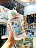 bottiglia d'acqua per bambini da 600 ml, scuola materna