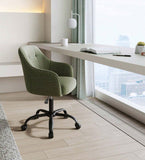 Sedia da Studio in Casa Sedia Girevole Regolabile in Altezza Portante di 110 kg