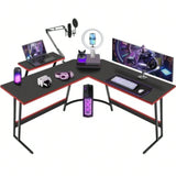 Tavolo da gioco 130x130x70cm, scrivania per computer, scrivania ad angolo