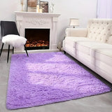 Tappeto moderno e semplice per camera da letto o soggiorno, stile nordico,