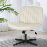 Sedia da ufficio senza braccioli, sedia incrociata  di alta qualità e confortevole