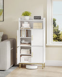 Mobiletto da bagno, mobiletto da cucina, mobiletto portaoggetti 4 ante e 1 vano aperto