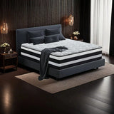 Materasso 160x200 Materasso di lusso Materasso a molle a 7 zone Materasso ad alto comfort con strato in schiuma