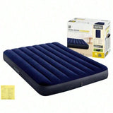 Materasso ad aria in camoscio fatto in casa, doppio, pieghevole, portatile, anti-perdite