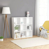 Libreria bianca 98x29x97,5 cm in legno ingegnerizzato resistente e durevole