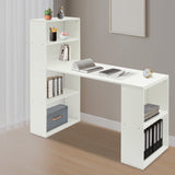 Scrivania Grande da Studio 120cm con Mensola Angolare