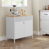 Mobiletto portaoggetti, Mobiletto in metallo con doppia Chiusura magnetica