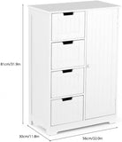 Armadio bagno ,cassettiera bagno,mobile porta scope per interno,da terra