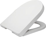 Copriwater Sedile WC Universale Coperchio con Chiusura Ammortizzata