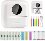 CASARIA Istantanea Portatile, Bluetooth con Ricarica USB per Note Diario Elenco Memo