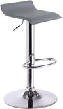 Sgabelli da Bar Sedia Cucina con Poggiapiedi Similpelle Cromato Altezza Regolabile Girevole Moderni Classici Bordeaux