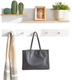 Portachiavi Mobile Ingresso da Muro Appendiabiti Legno Attaccapanni da Muro