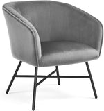 Poltroncina Camera da Letto Salotto Poltrona Soggiorno Imbottita Moderna