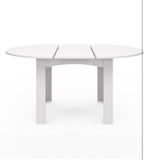 Tavolo da pranzo rotondo allungabile 4-8 persone Bianco 120-160 cm