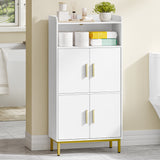 Mobile da bagno Mobile contenitore 2 ante e 1 spazio aperto Ripiani regolabili