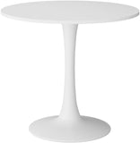 Vicco Tavolo da pranzo Carl Bianco 80 x 80 cm salvaspazio