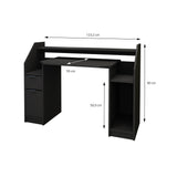 Scrivania Per Computer PC nero/bianco