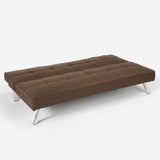 Divano letto in tessuto con porta USB e gambe in metallo design Astralis