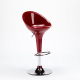 Sgabello bar e cucina con penisola cromato girevole San Diego Design moderno