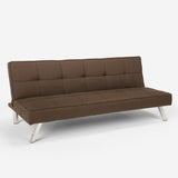 Divano letto in tessuto con porta USB e gambe in metallo design Astralis