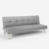 Divano letto in tessuto con porta USB e gambe in metallo design Astralis