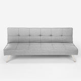 Divano letto in tessuto con porta USB e gambe in metallo design Astralis