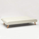 Divano letto in tessuto 2 posti per salotto e soggiorno design Larimar