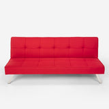Divano letto in tessuto con porta USB e gambe in metallo design Astralis