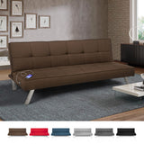 Divano letto in tessuto con porta USB e gambe in metallo design Astralis