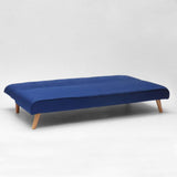 Divano letto in tessuto 2 posti per salotto e soggiorno design Larimar