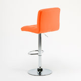 Sgabello Bar Cucina Fisso Girevole regolabile Schienale Poggiapiedi