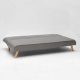 Divano letto in tessuto 2 posti per salotto e soggiorno design Larimar