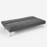 Divano letto in tessuto con porta USB e gambe in metallo design Astralis