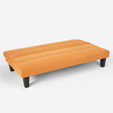 Divano letto in microfibra velluto 2 posti design moderno Ametista Rainbow