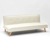 Divano letto in tessuto 2 posti per salotto e soggiorno design Larimar
