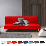 Divano letto in tessuto 2 posti per salotto e soggiorno design Larimar