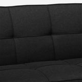 Divano letto in tessuto con porta USB e gambe in metallo design Astralis